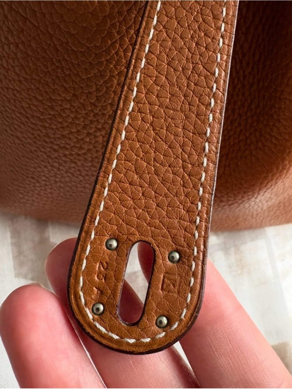 Hermes Lindy 34 gold - Picture 3 of 5